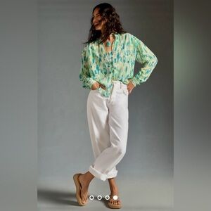 NWT Size 1X - Anthropologie Pilcro The Tavi Blouse